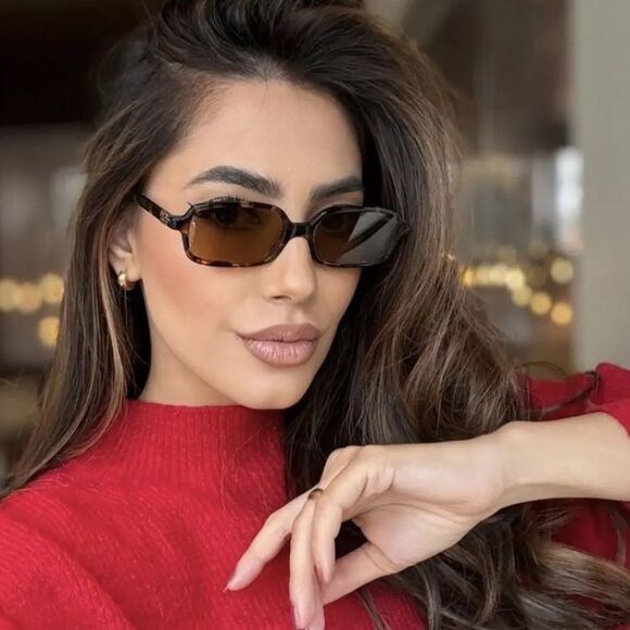 MIU MIU Sunglasses MU11ZS VAU2Z1 Honey Havana/Brown Women NEW - Picture 1 of 13